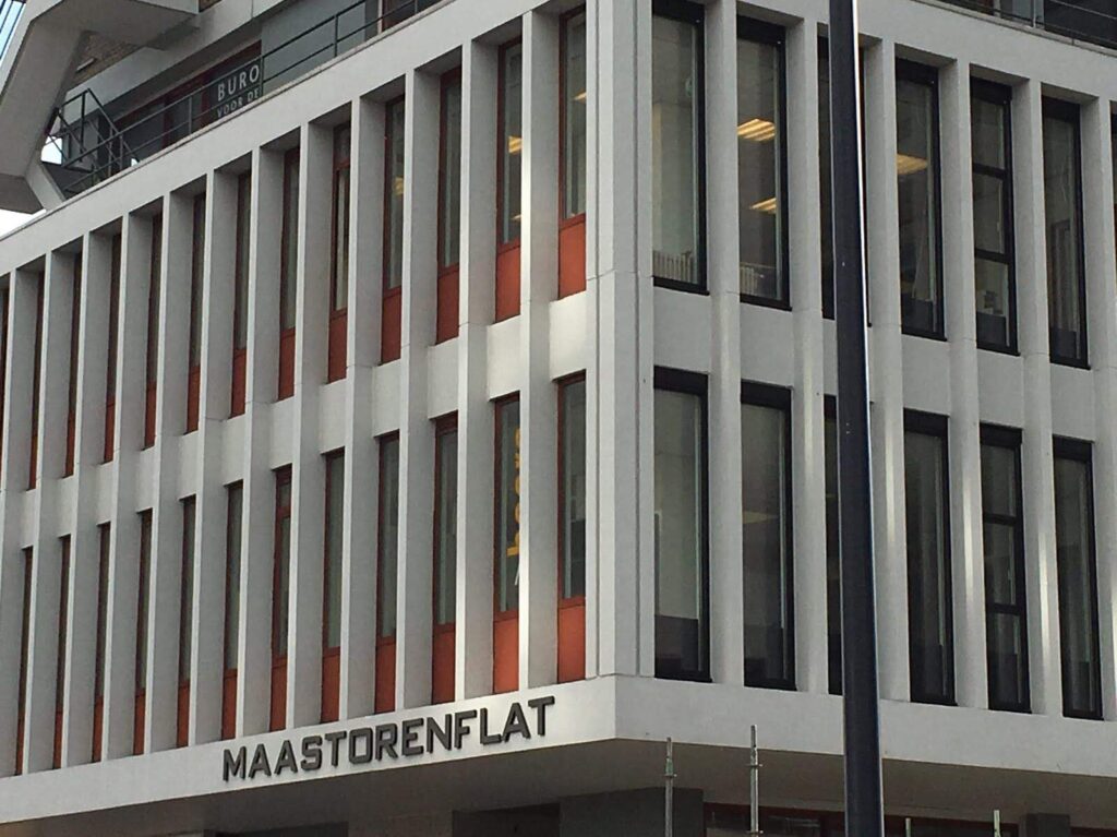 Aluminium-kozijnen-Maastorenflat-Rotterdam