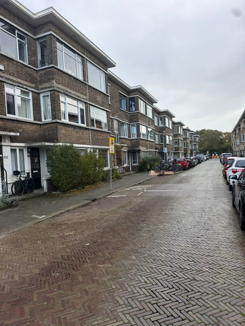 Houten kozijnen en deur geplaatst aan de Kokosnootstraat in Den Haag door Gewoon DICK.